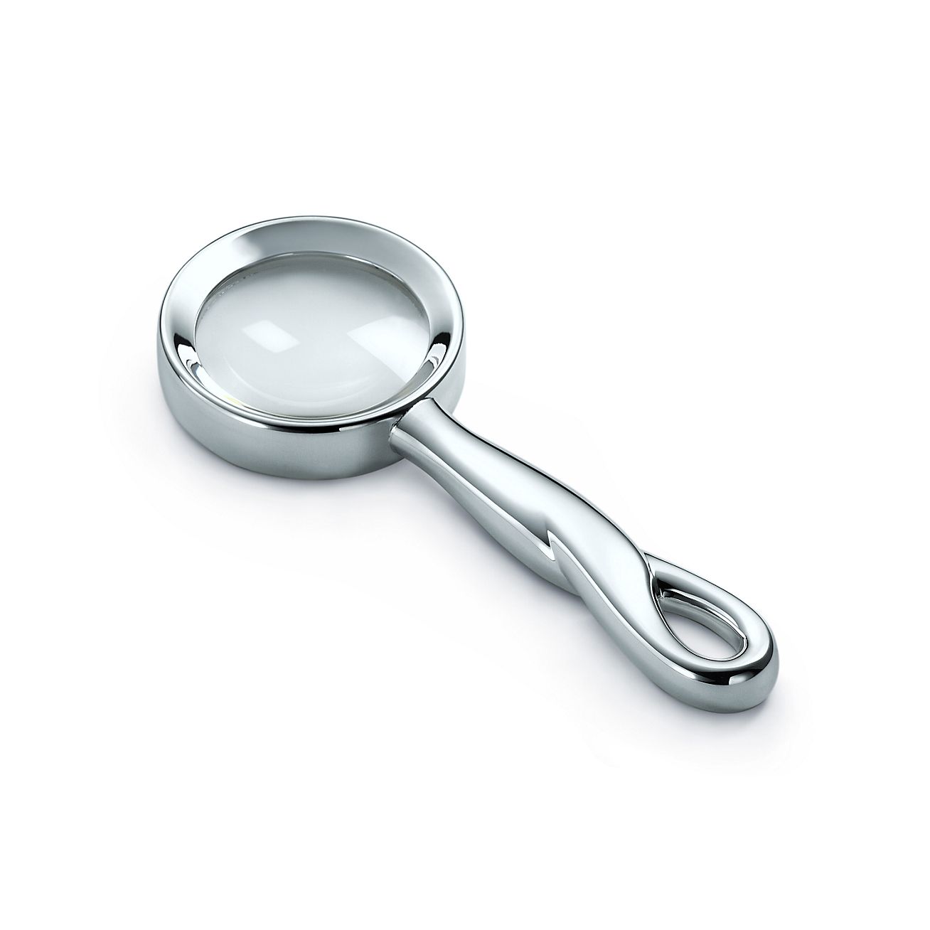 Elsa Peretti® Padova™ magnifying glass. Sterling silver.