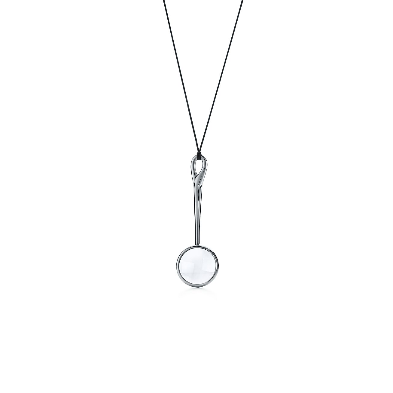 tiffany magnifying glass necklace