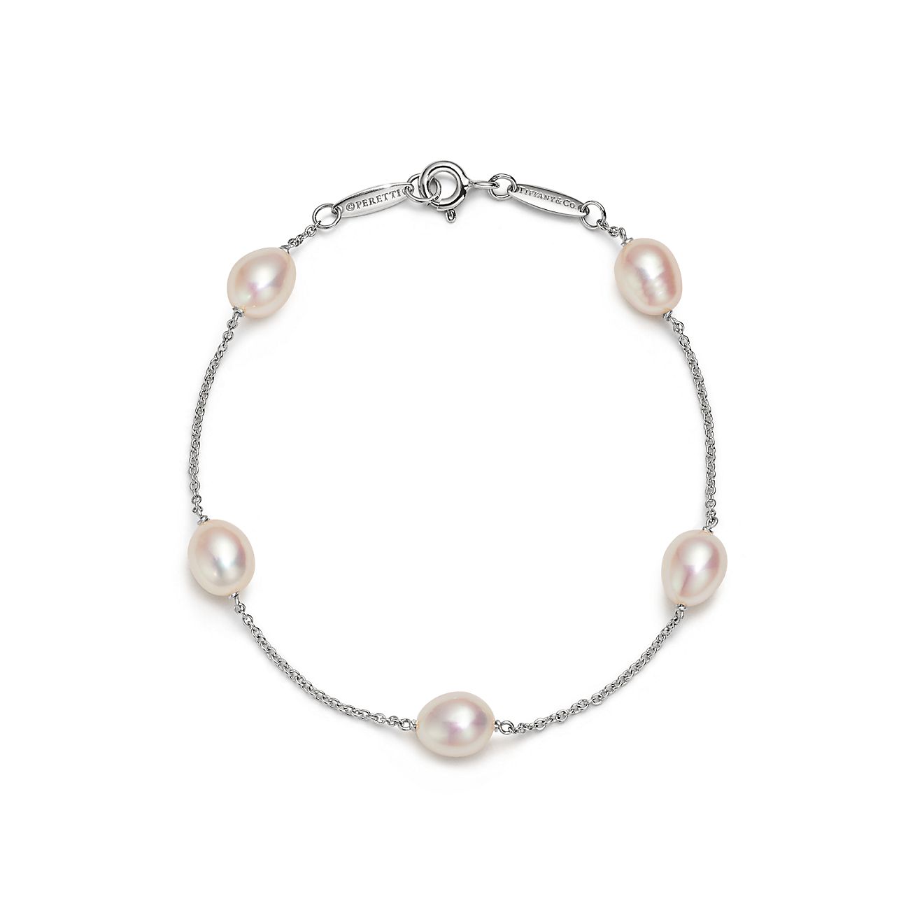 Elsa Peretti® Pearls by the Yard™ bracelet in sterling silver.