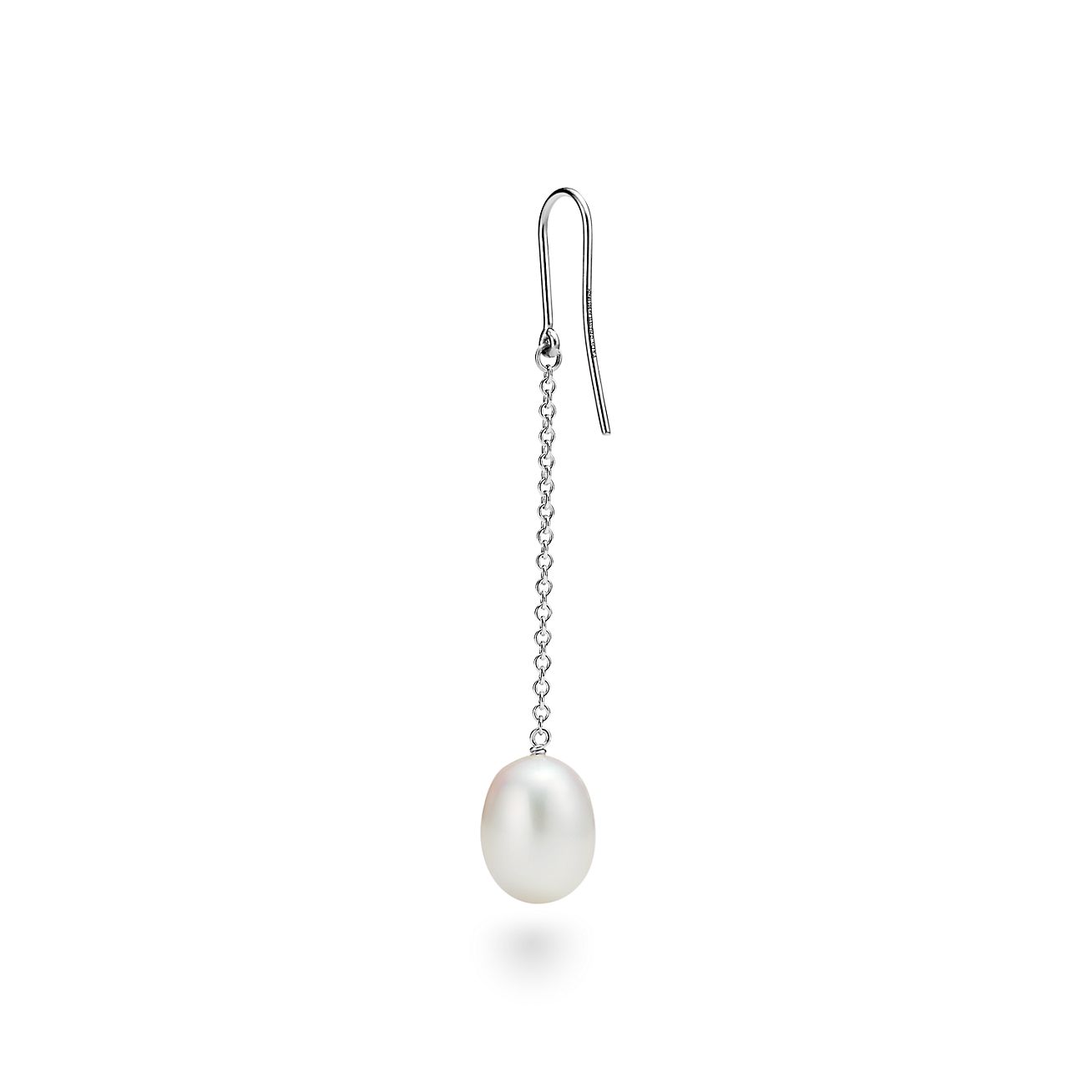 Tiffany silver pearl on sale earrings