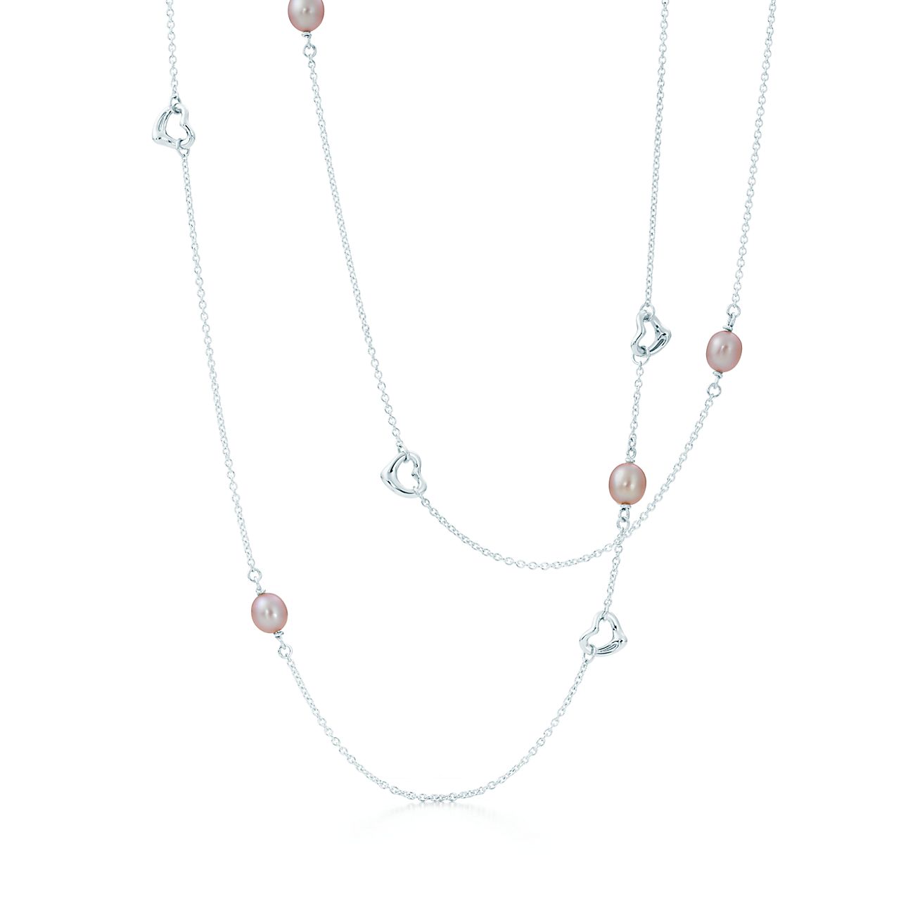 Elsa Peretti® Pearls by the Yard™ Open Heart Necklace