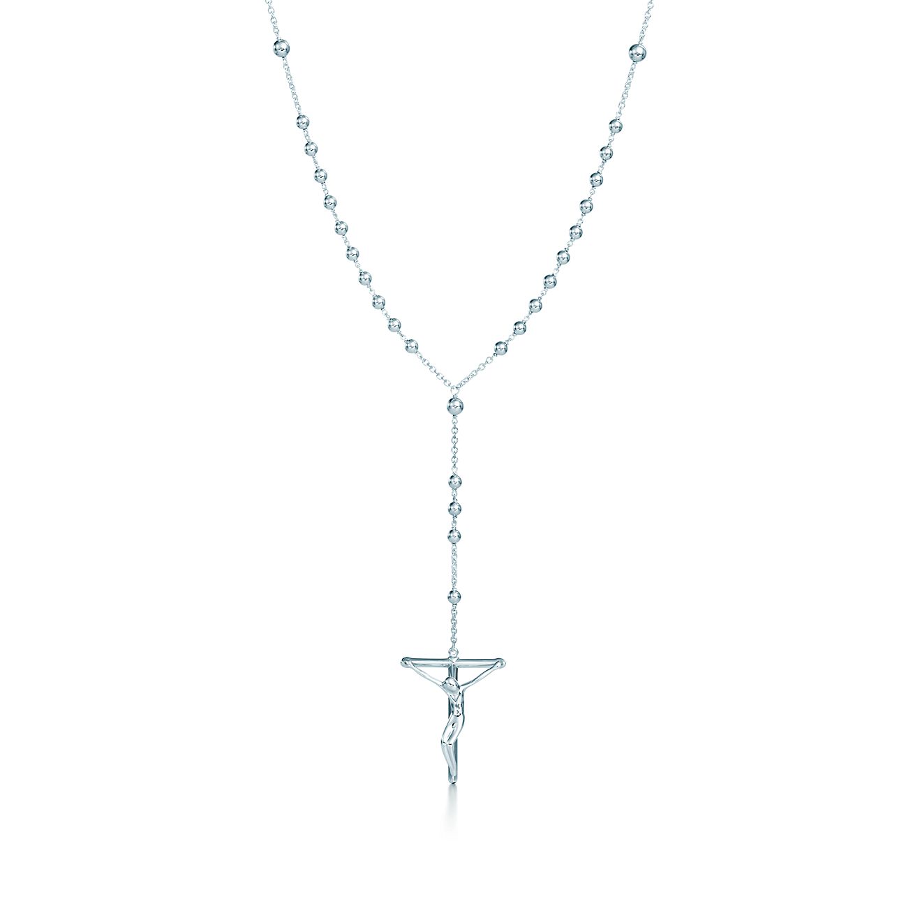 Elsa Peretti® rosary in sterling silver 