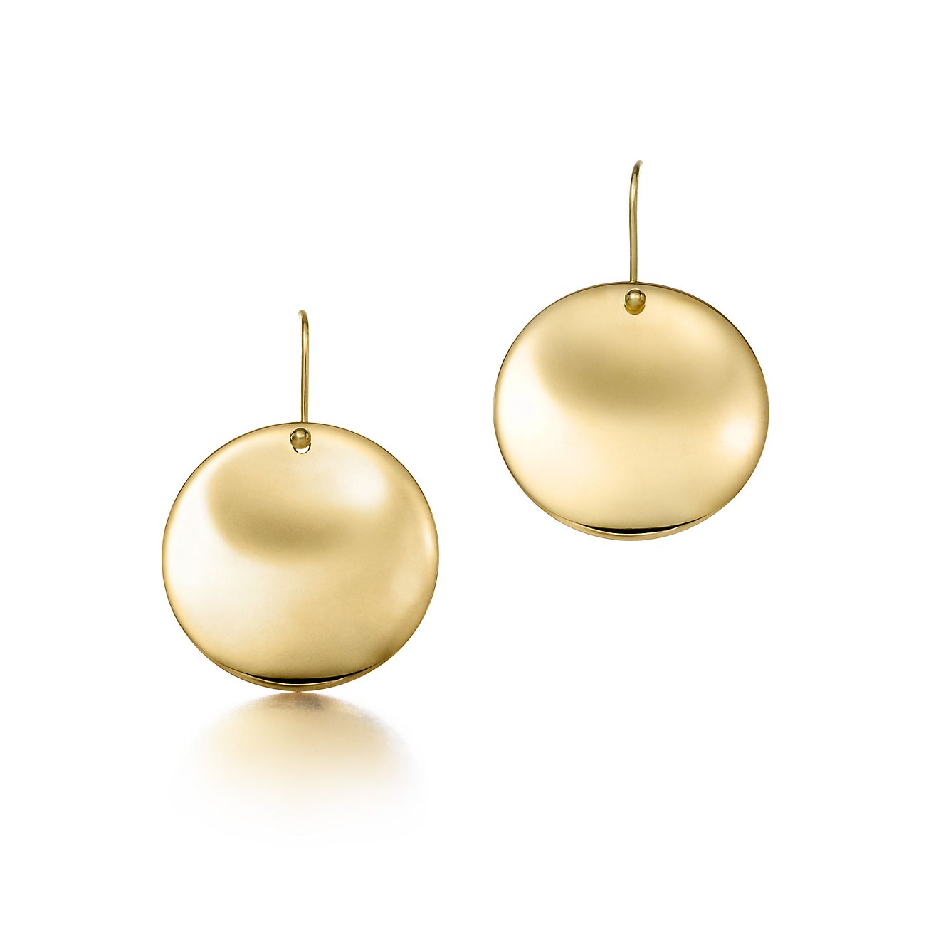 Elsa Peretti® Round earrings in 18k 