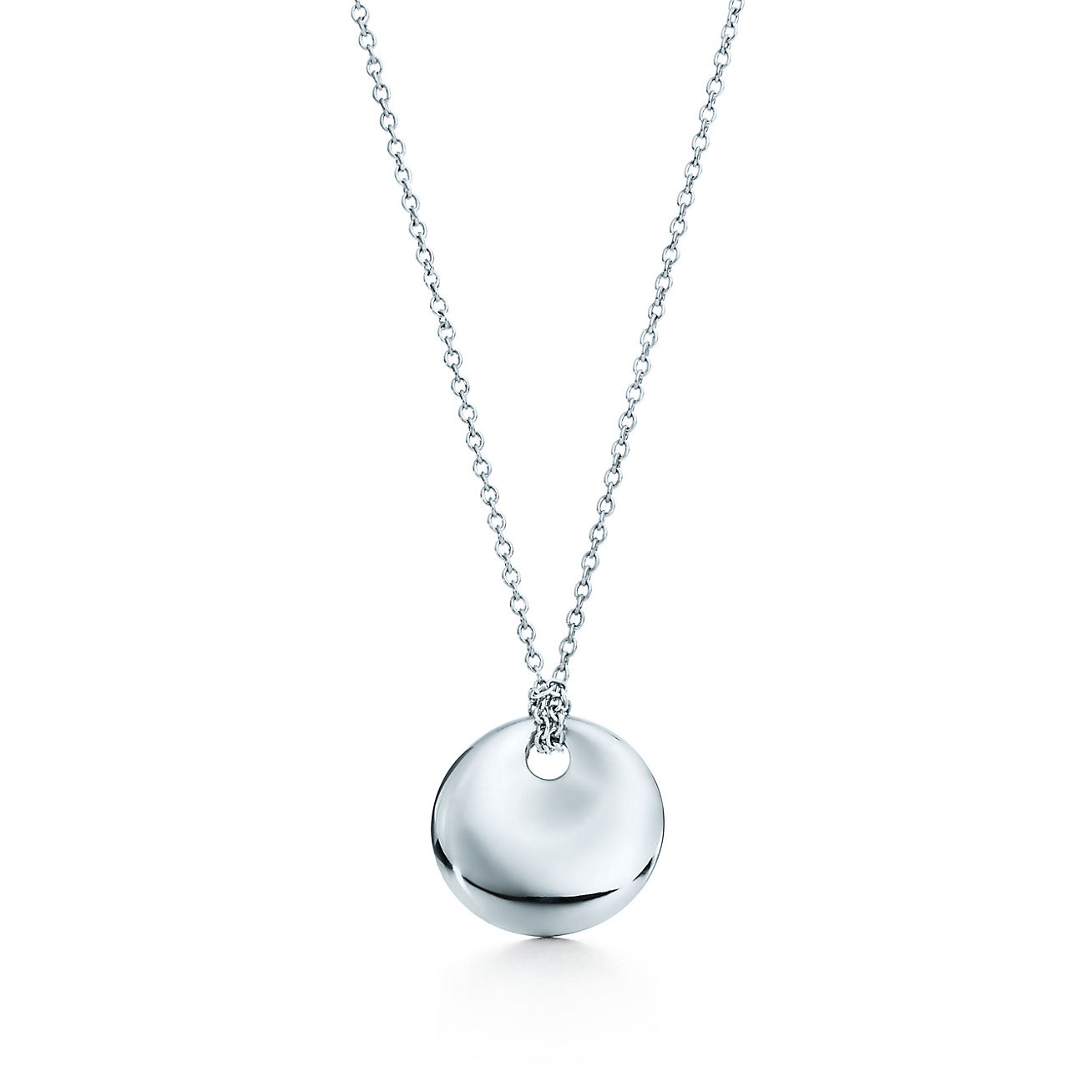 tiffany and co round necklace