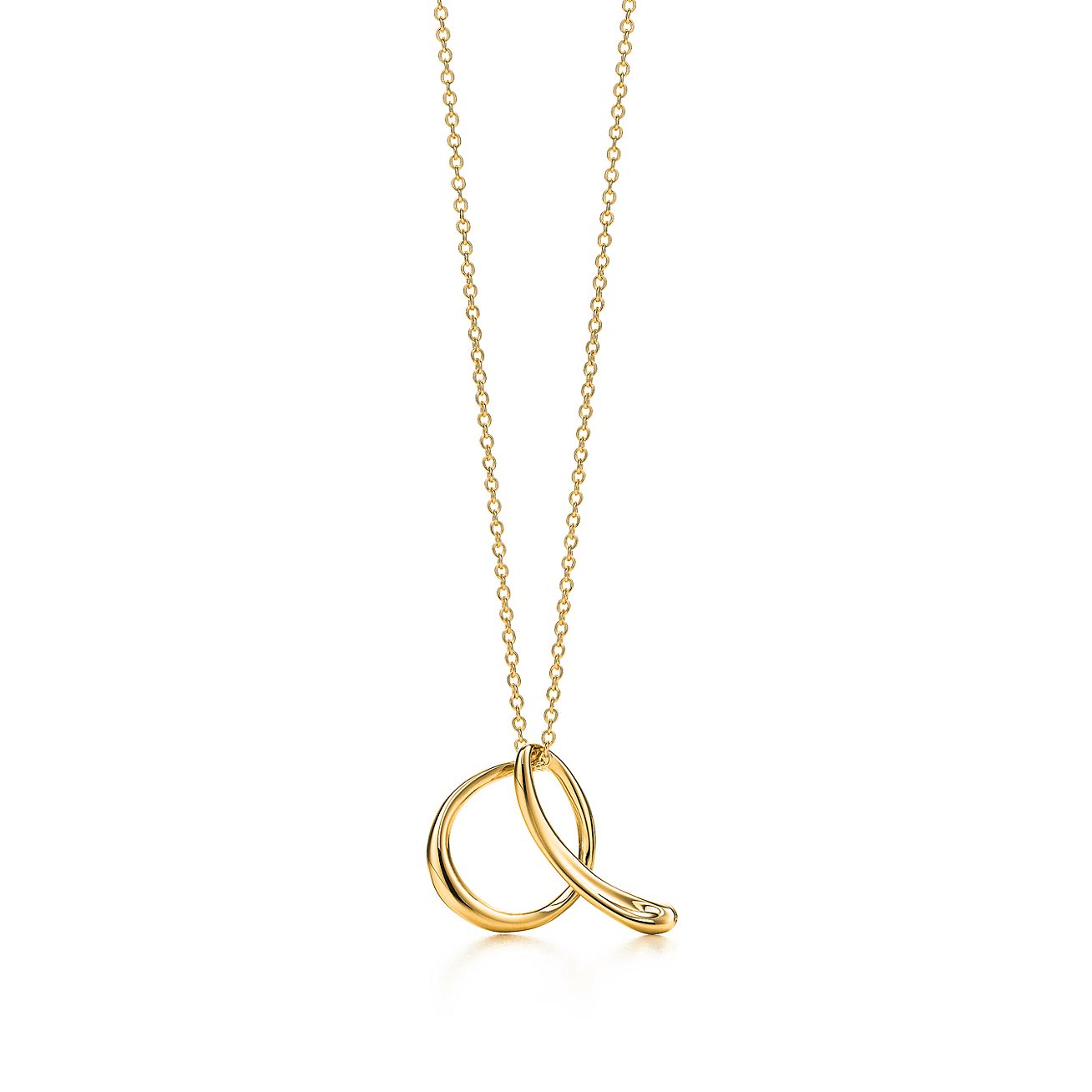 ■日本未入荷・送料込■ TIFFANY & Co. ELSA Letter A-Z Pendant RARE Authentic Tiffany & Co. Elsa Peretti Alphabet Letter J