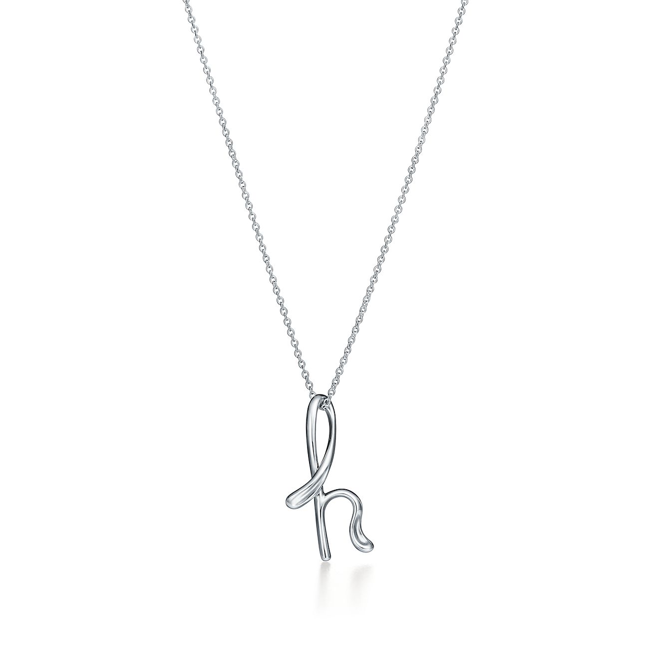 Elsa Peretti™ Small Alphabet Pendant in Sterling Silver