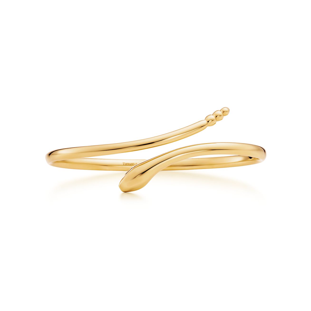 Elsa Peretti Snake Bangle Bracelet in 18K Gold, Small