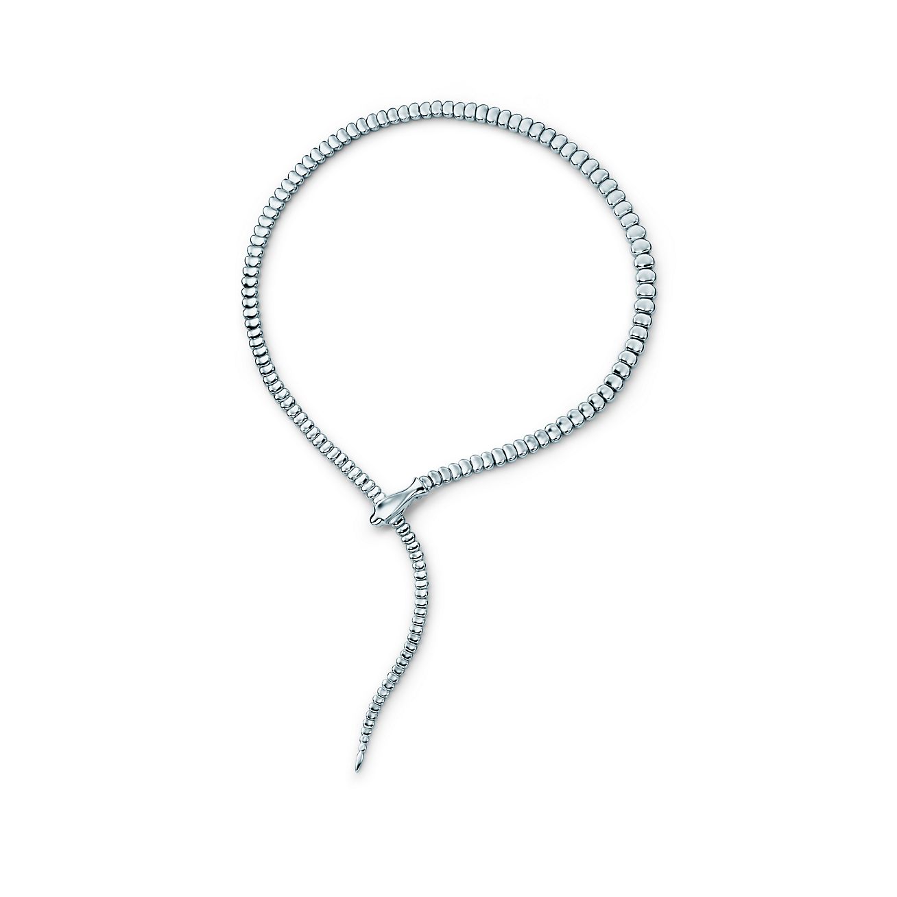 Elsa Peretti® Snake necklace in 