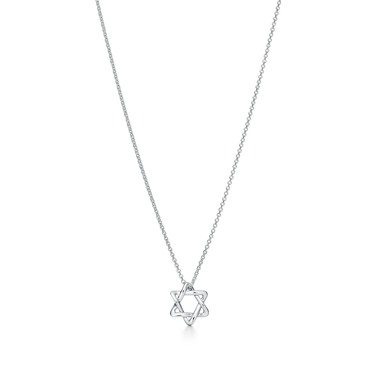 Elsa Peretti® Star of David pendant in sterling silver, 12 mm wide