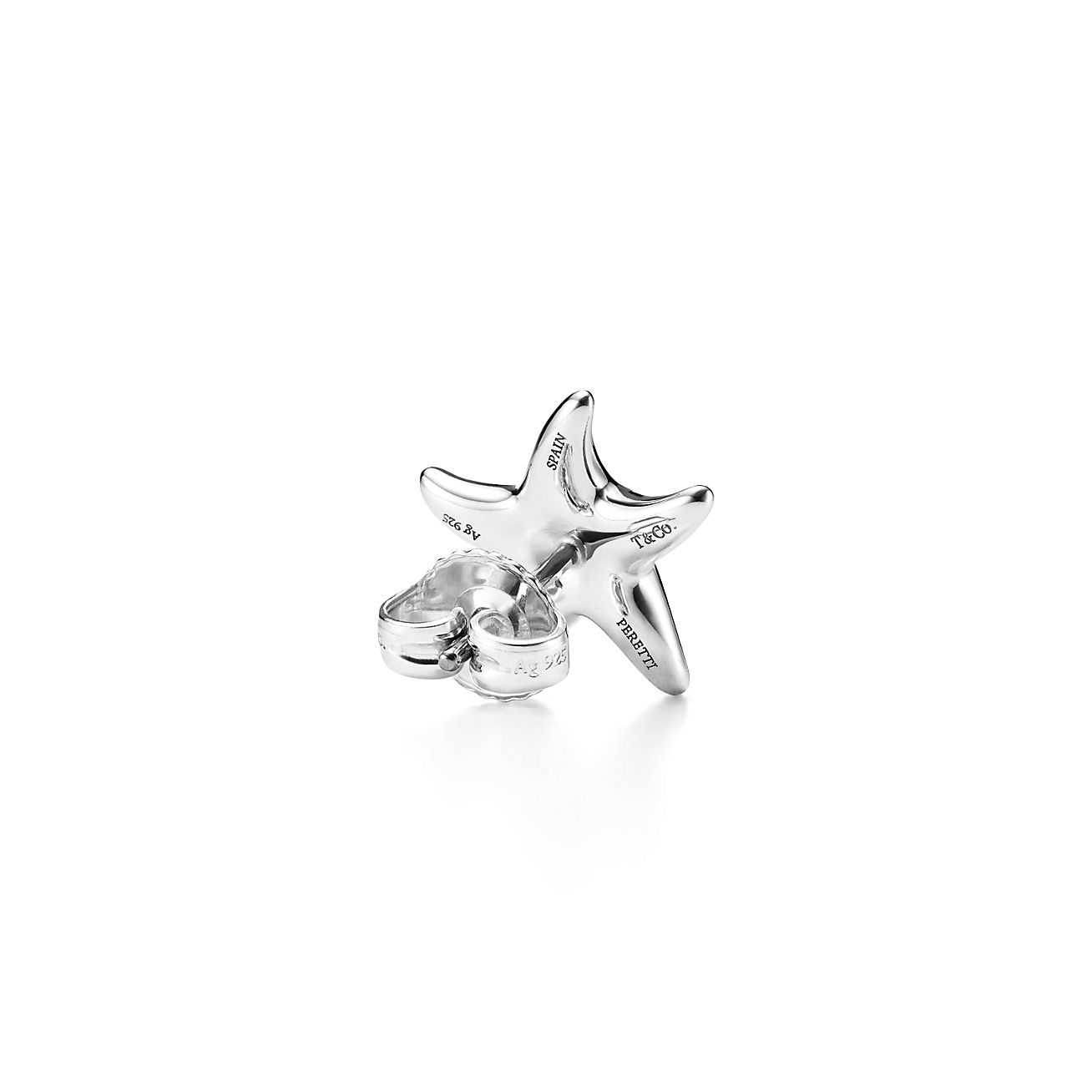 Starfish on sale silver earrings