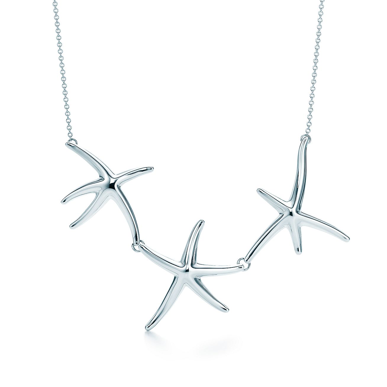 Rhinestone Starfish Pendant Necklace – Made for Freedom