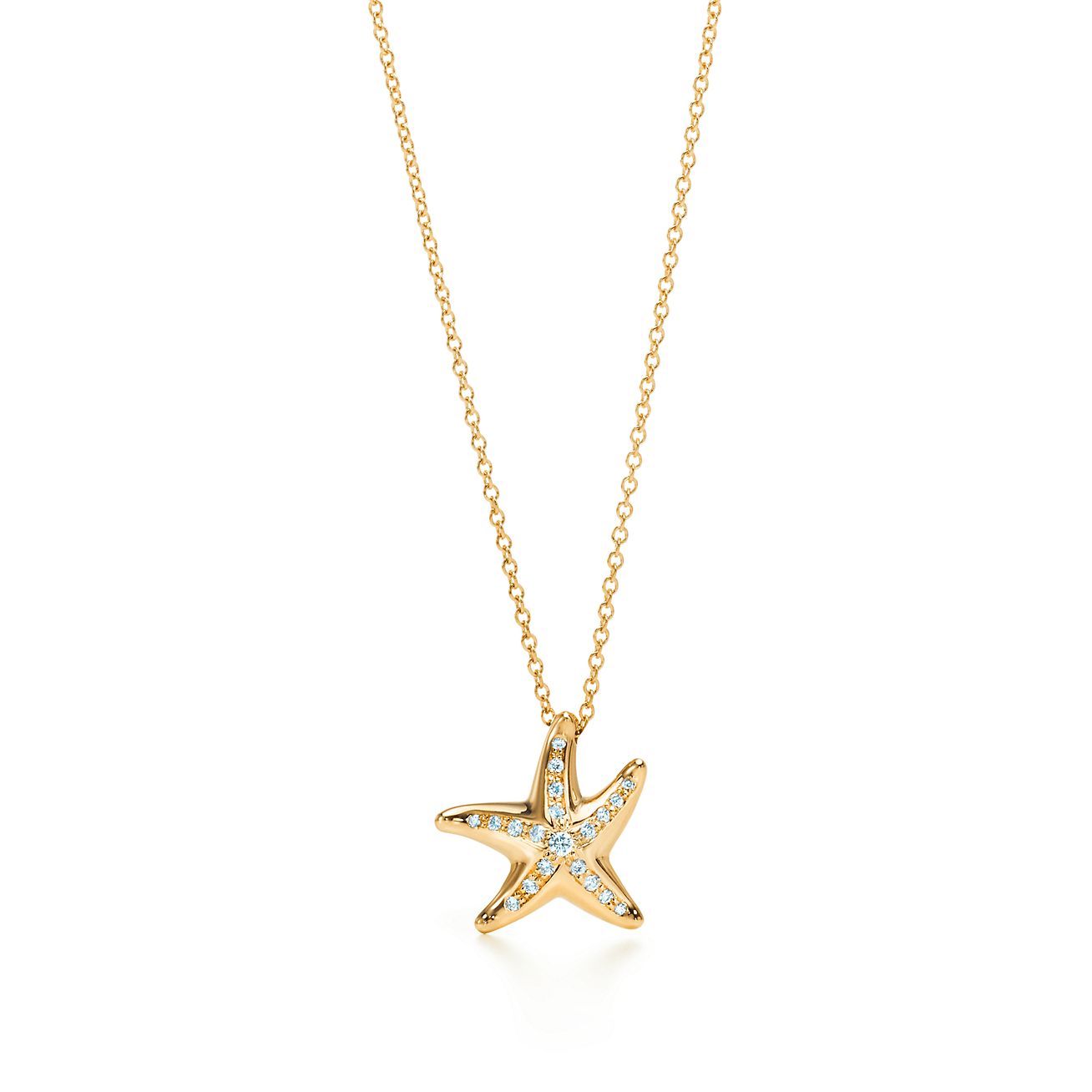 tiffany & co starfish necklace