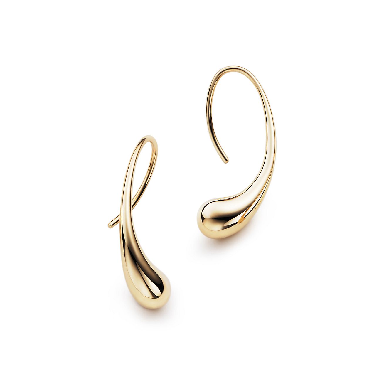 Elsa Peretti® Teardrop hoop earrings in 