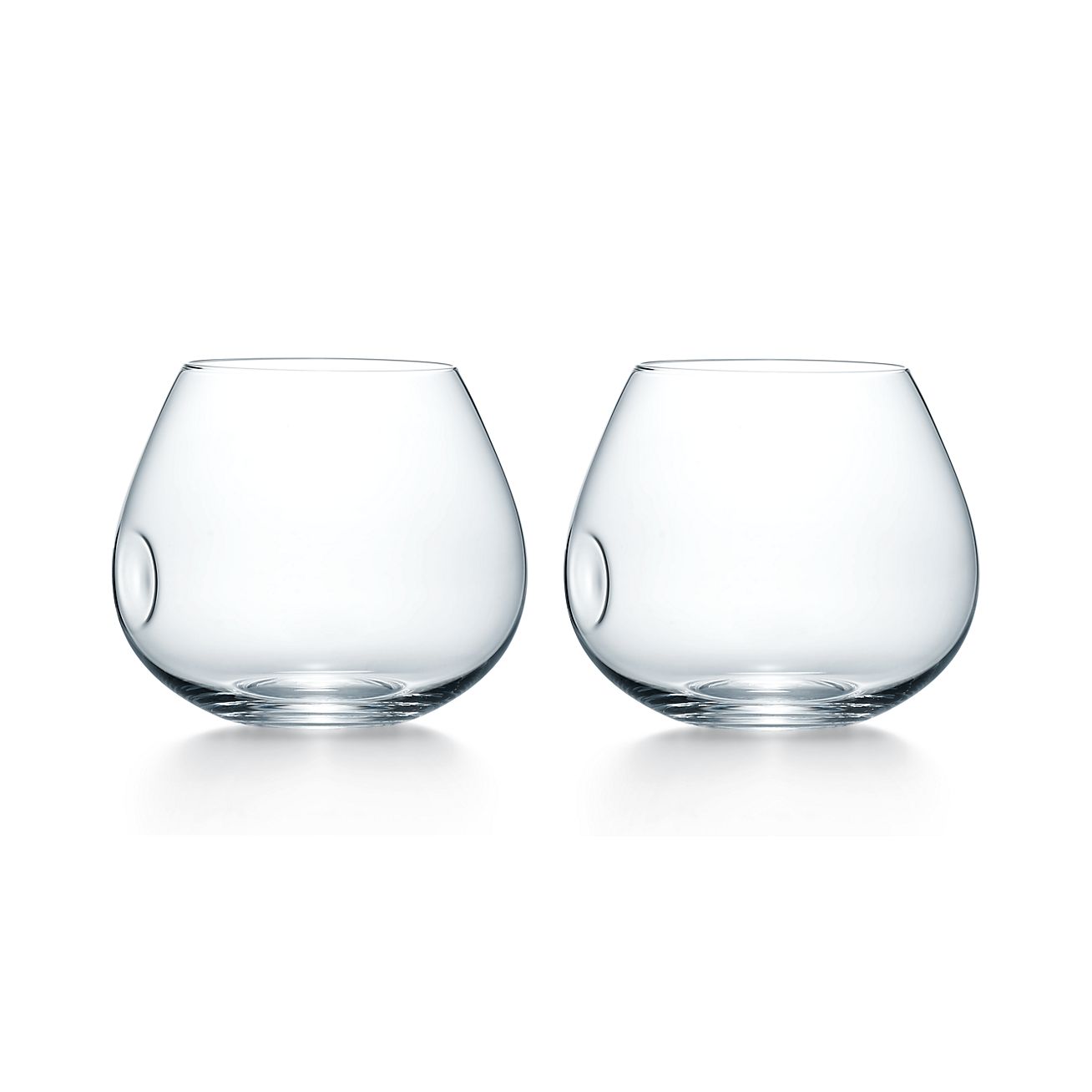 Elsa Peretti® Thumbprint brandy snifters in lead crystal, set of two