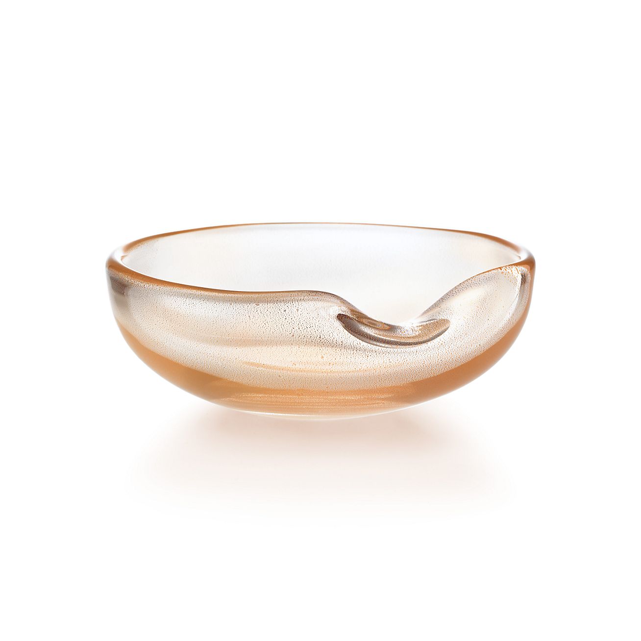 Elsa Peretti® Thumbprint dish in glass 