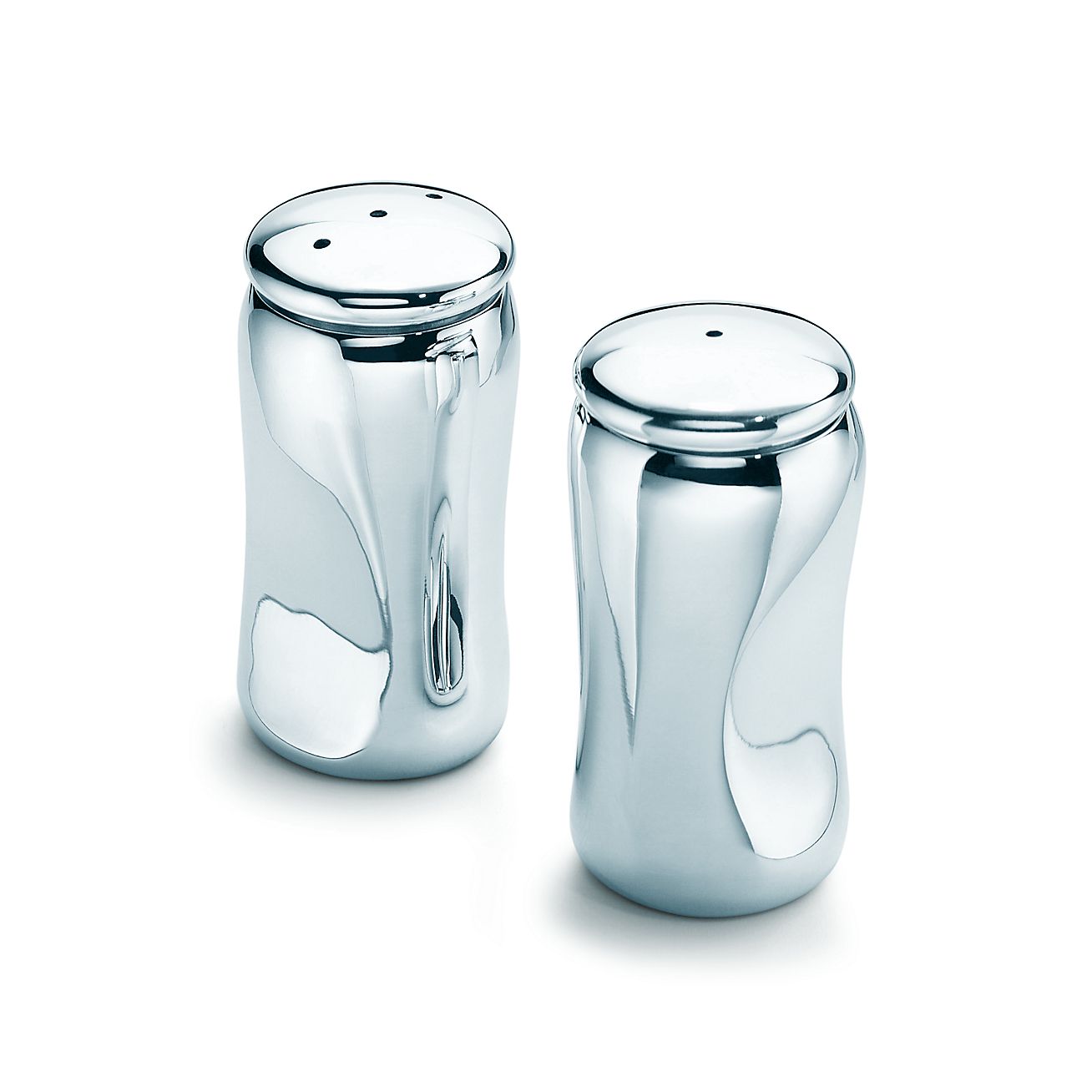 tiffany salt and pepper shakers
