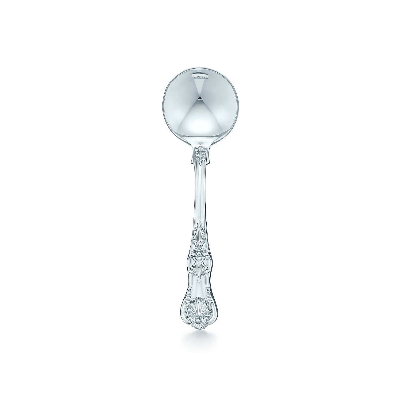 English King Bouillon Spoon in sterling silver. Tiffany & Co. US