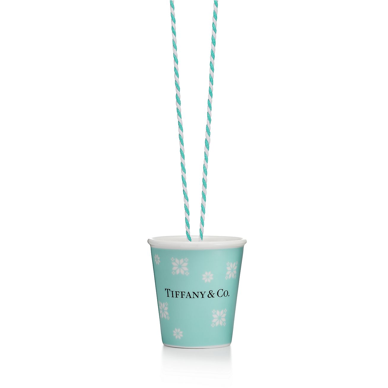 Shop Tiffany Blue Colored Paper Cups in Bone China