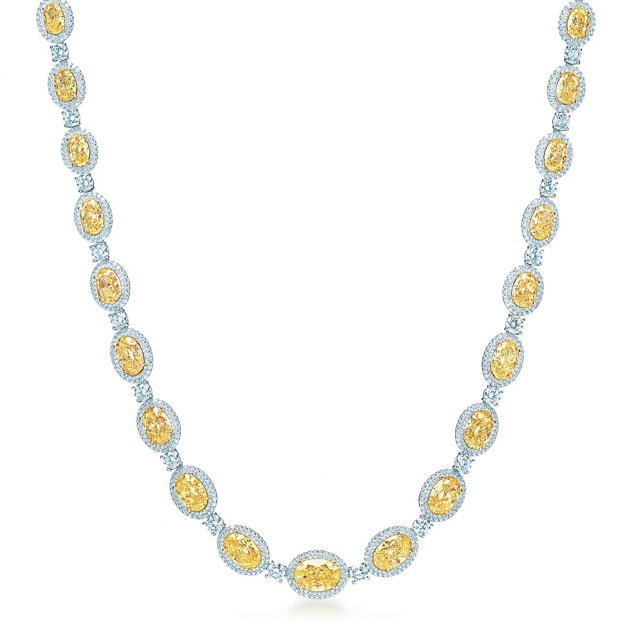 14k Yellow Gold Pear Shape Diamond Necklace ( .2 CT.TW.) - Bullion & Diamond  Co.