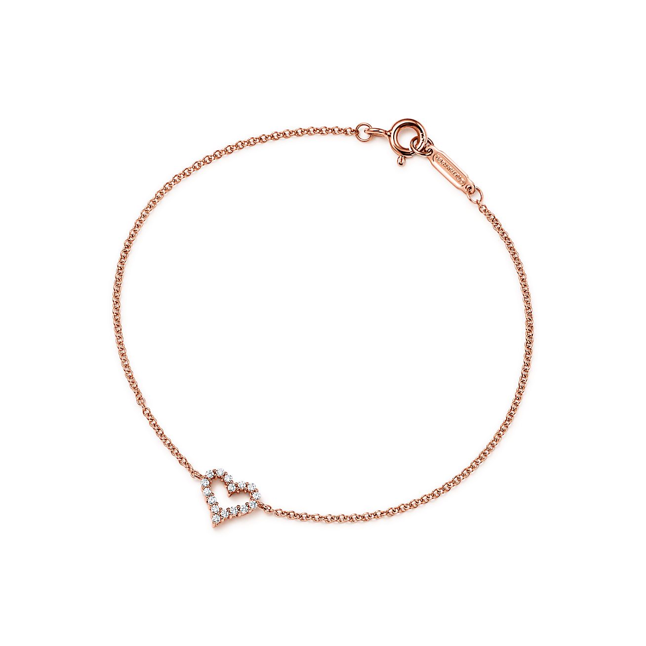 rose gold tiffany bracelet