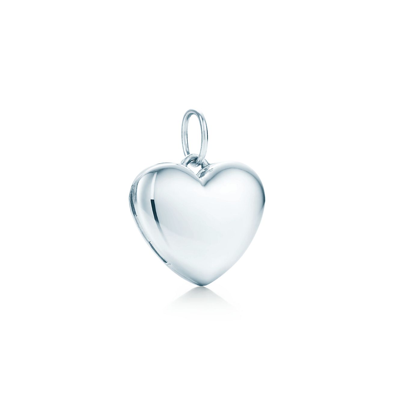 tiffany silver heart pendant