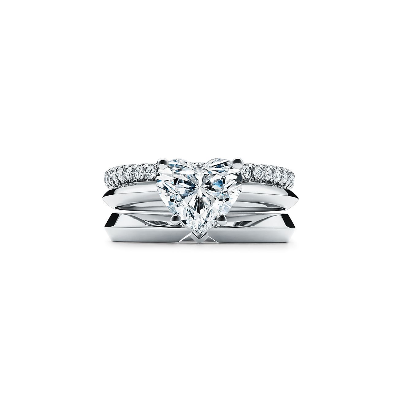 tiffany heart shaped diamond ring