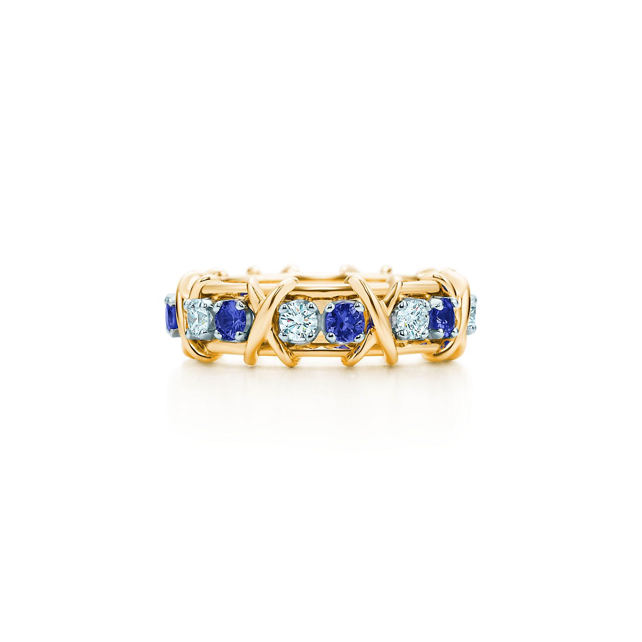 Tiffany sixteen stone ring sales