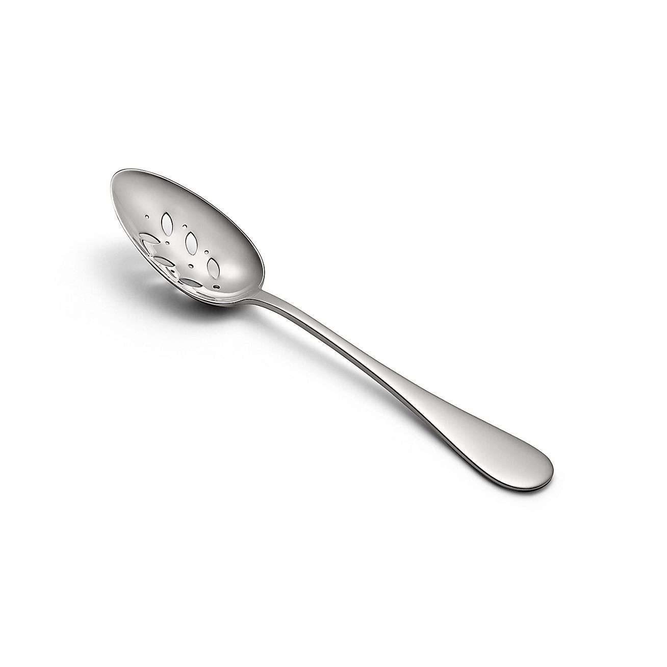 King William tablespoon, pierced. Tiffany & Co. US