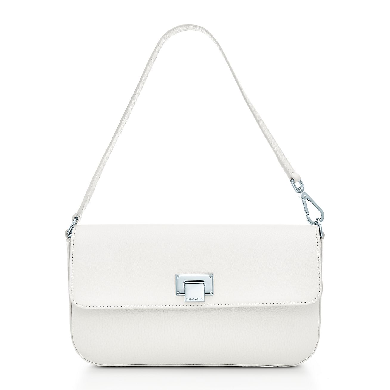 Lily clutch in cotton grain leather. More colors available. | Tiffany & Co.