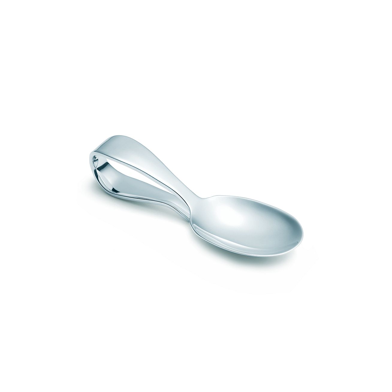 Loop baby spoon in sterling silver. | Tiffany & Co.