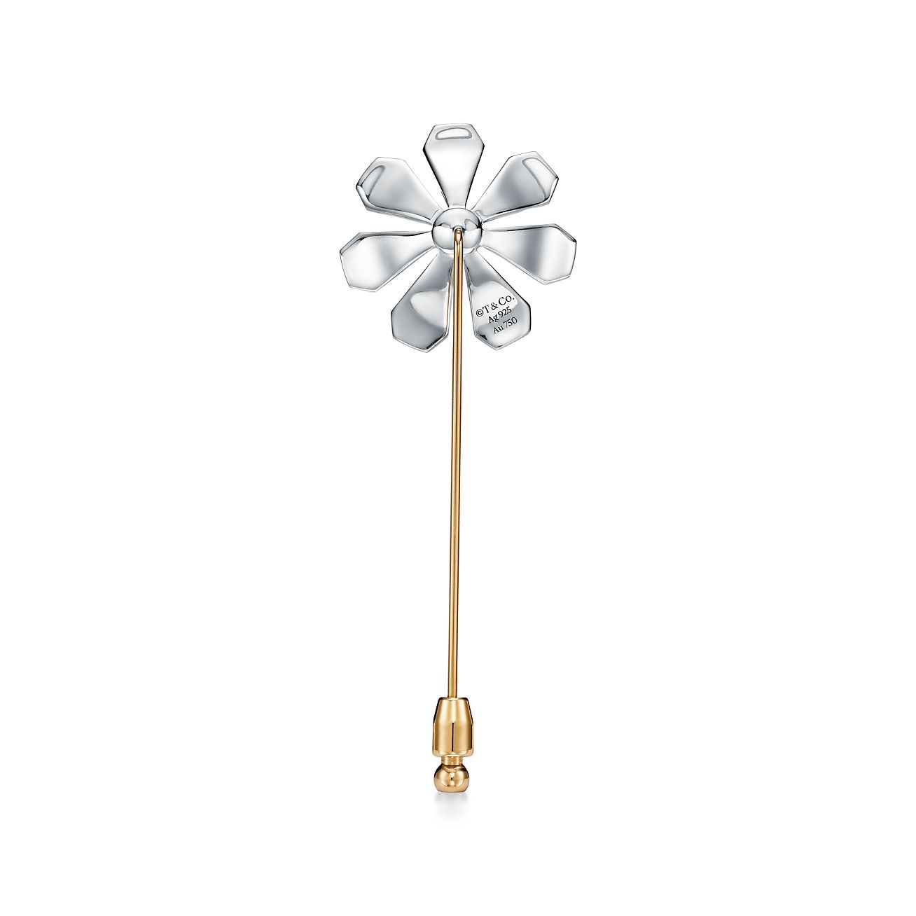 リターン トゥ ティファニー™ Love Bugs デイジー ピン スターリングシルバー 18K ゴールド リターン トゥ ティファニー™ Love Bugs デイジー ピン スターリングシルバー 18K ゴールド