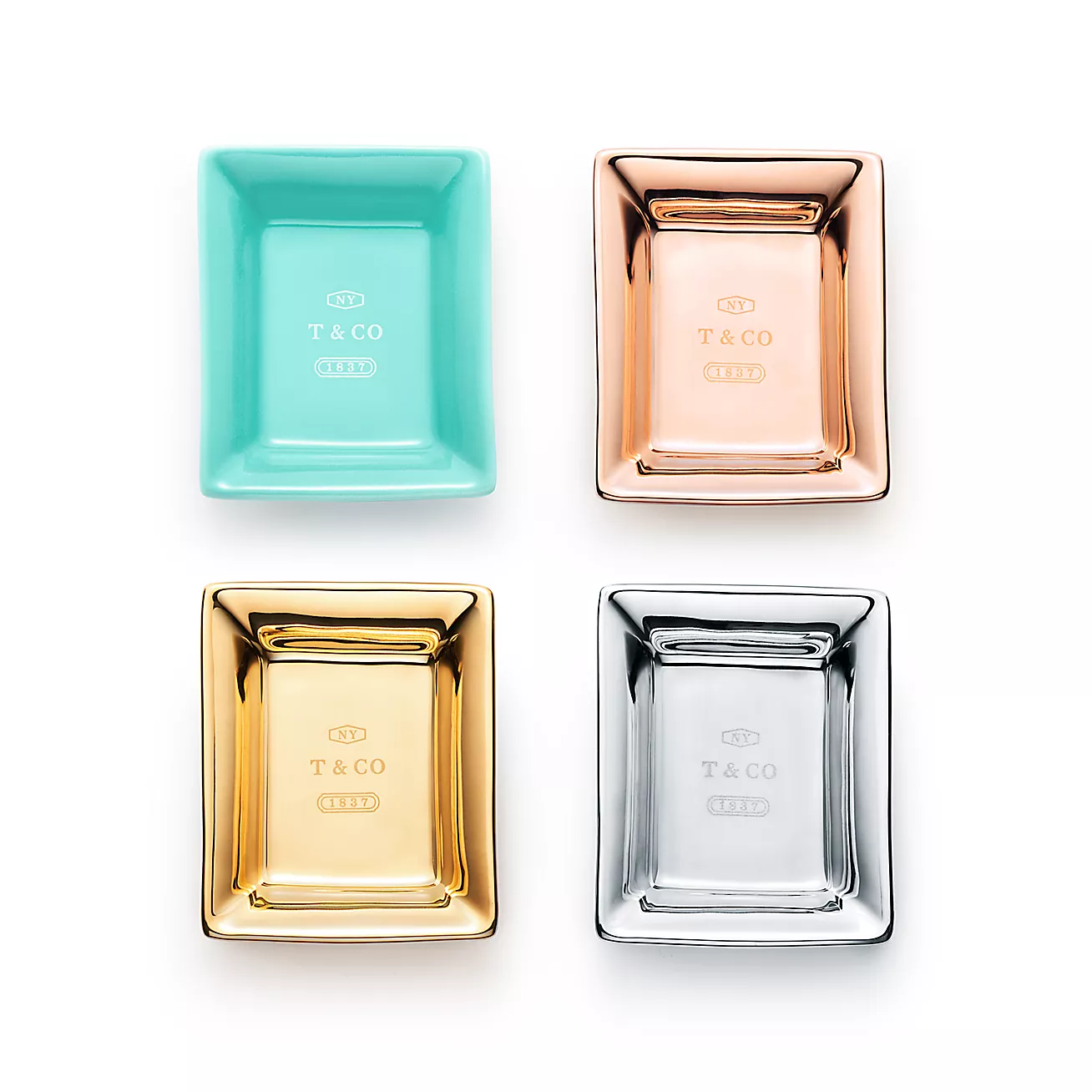 Metallic Vide Poche Set