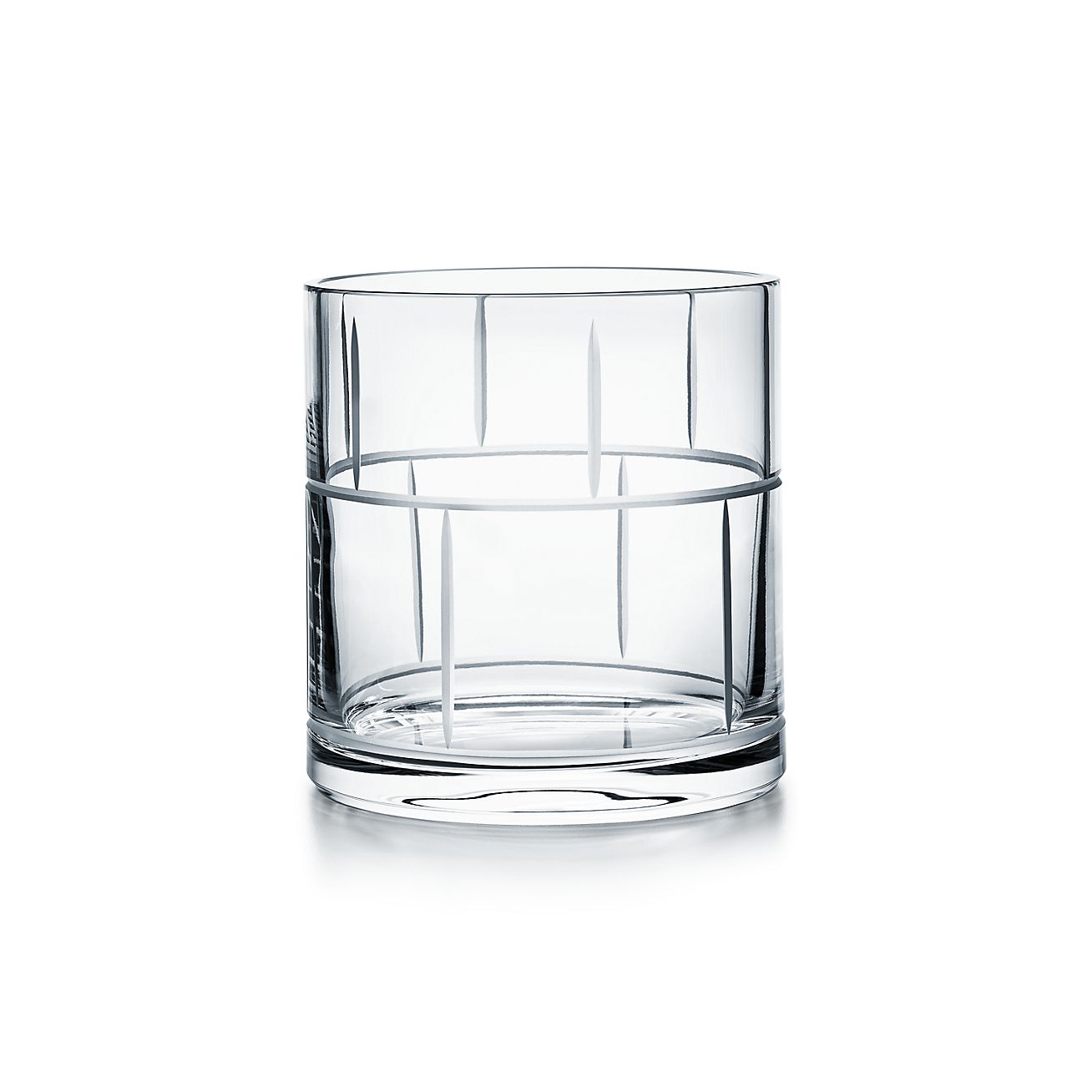 Modern Bamboo Crystal Cocktail Glasses