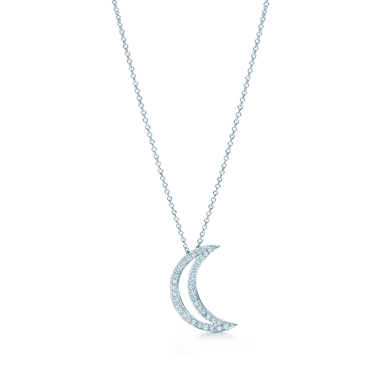 Crescent Moon-Shape Crystal Necklace – All Things Organic