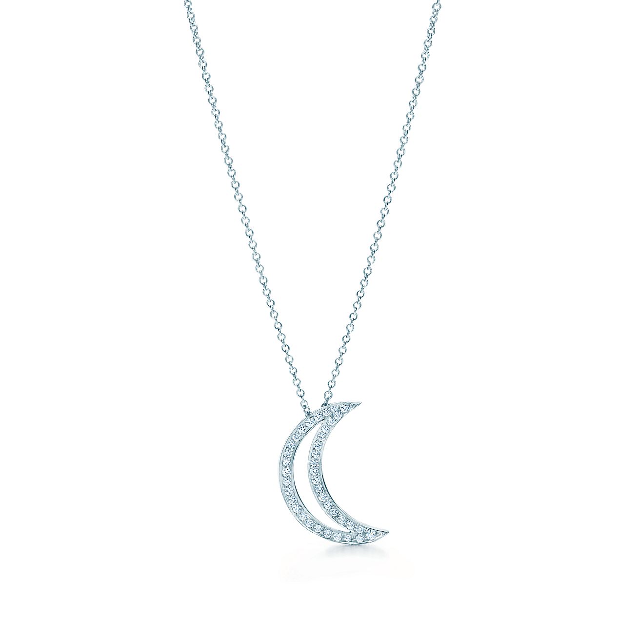 Tiffany moon necklace clearance
