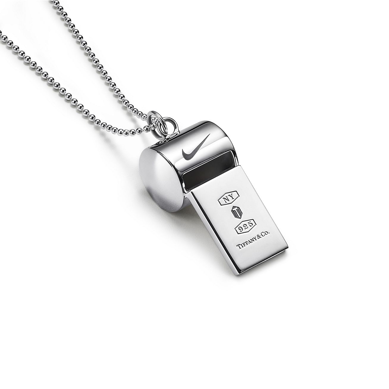 Nike/Tiffany Whistle Pendant in Sterling Silver