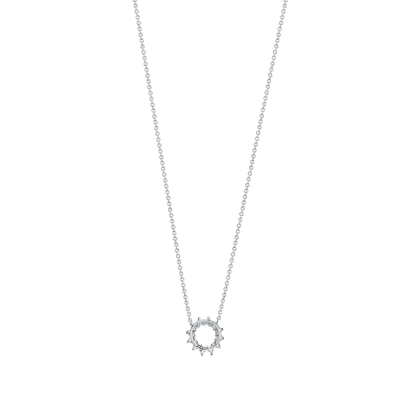 open circle pendant necklace tiffany