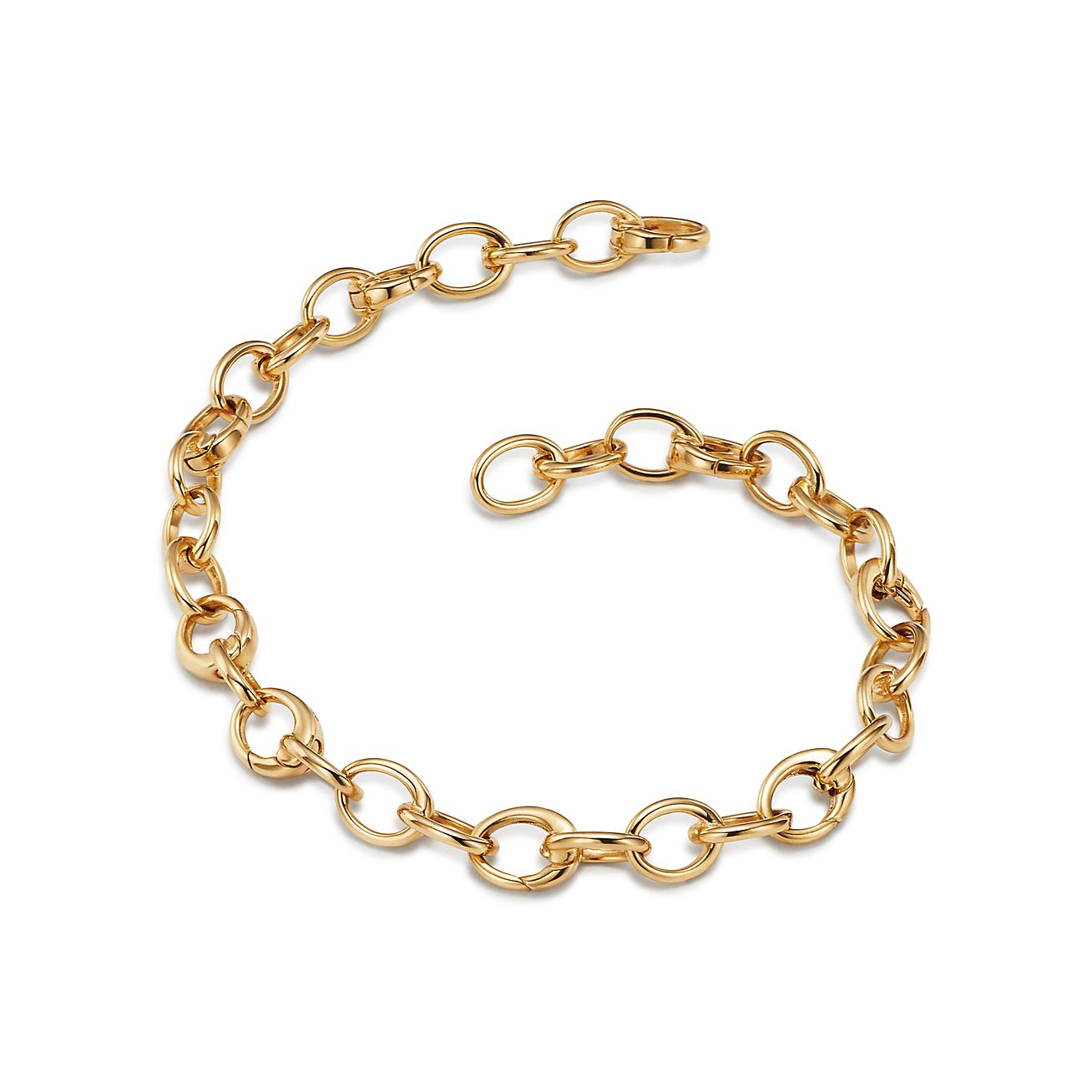 tiffany oval link bracelet