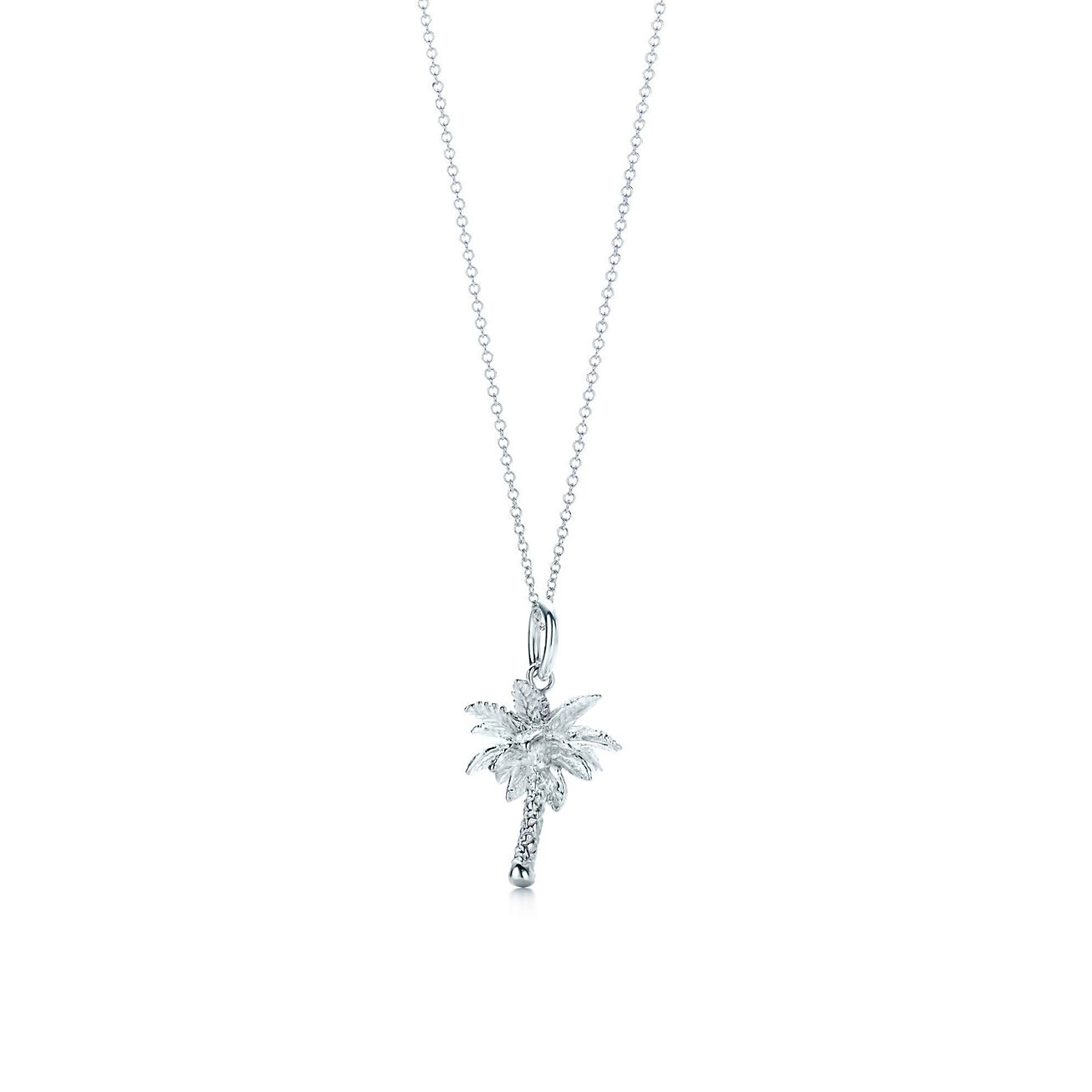 Palm Tree charm and chain