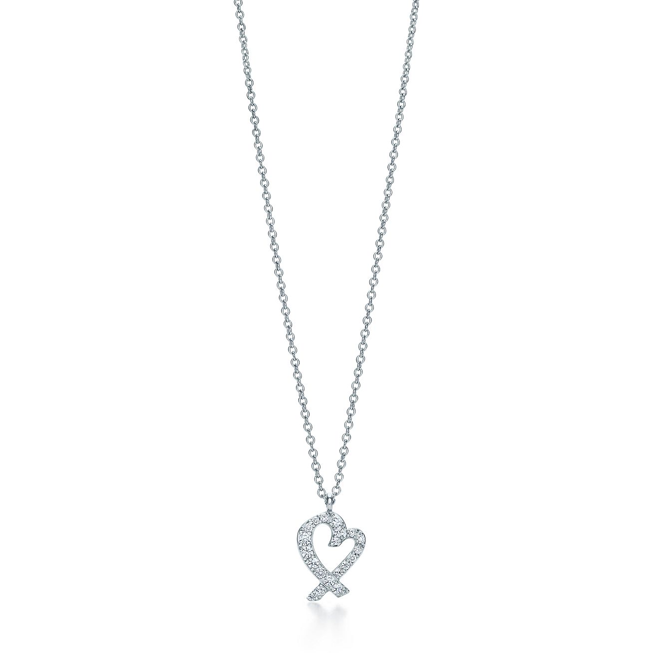 tiffany paloma picasso loving heart necklace