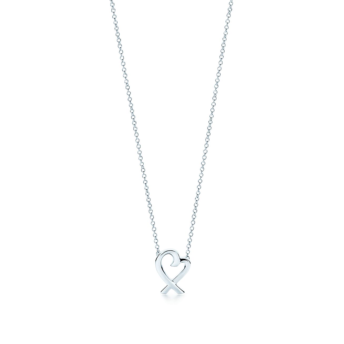 tiffany and co paloma picasso loving heart necklace