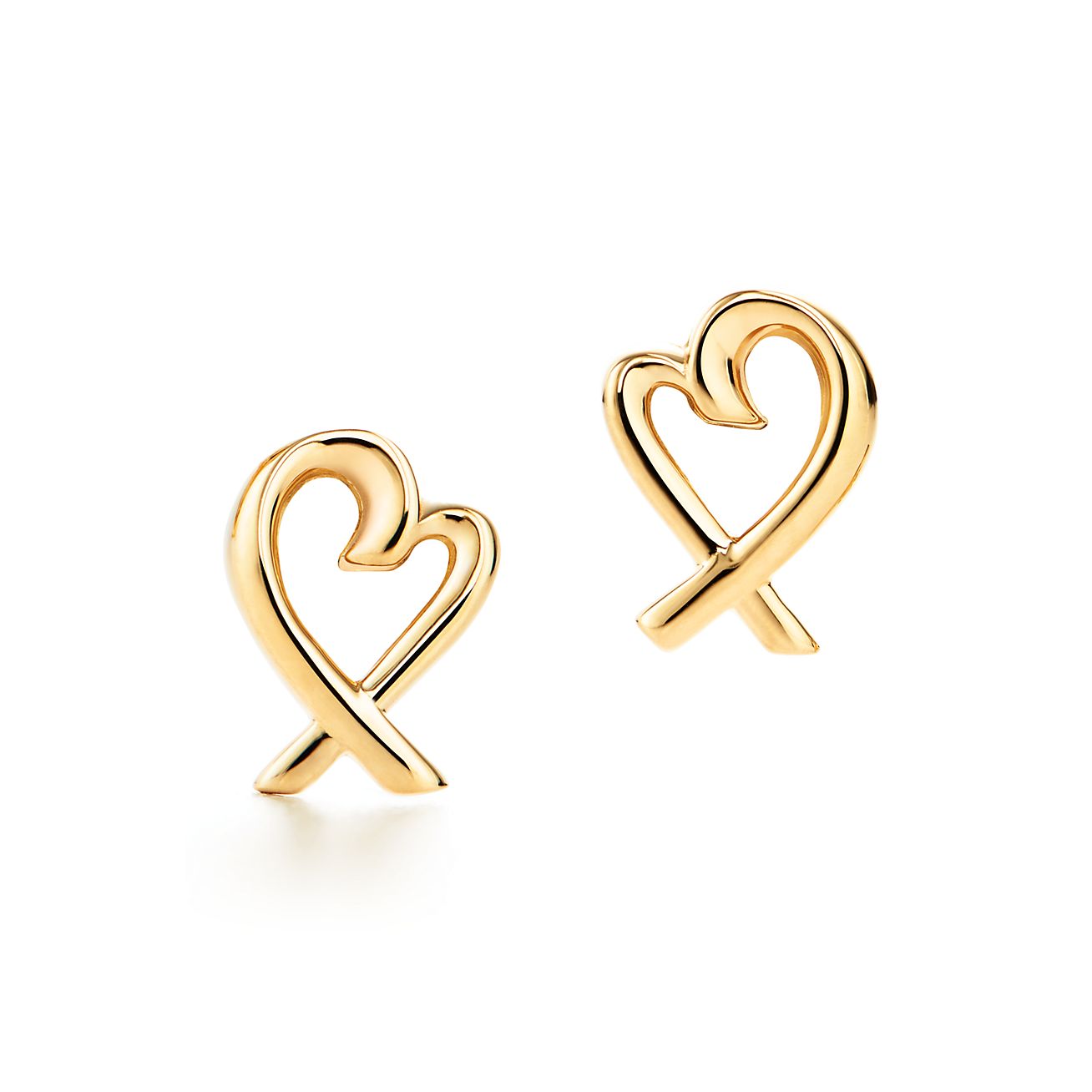 tiffany paloma picasso heart earrings