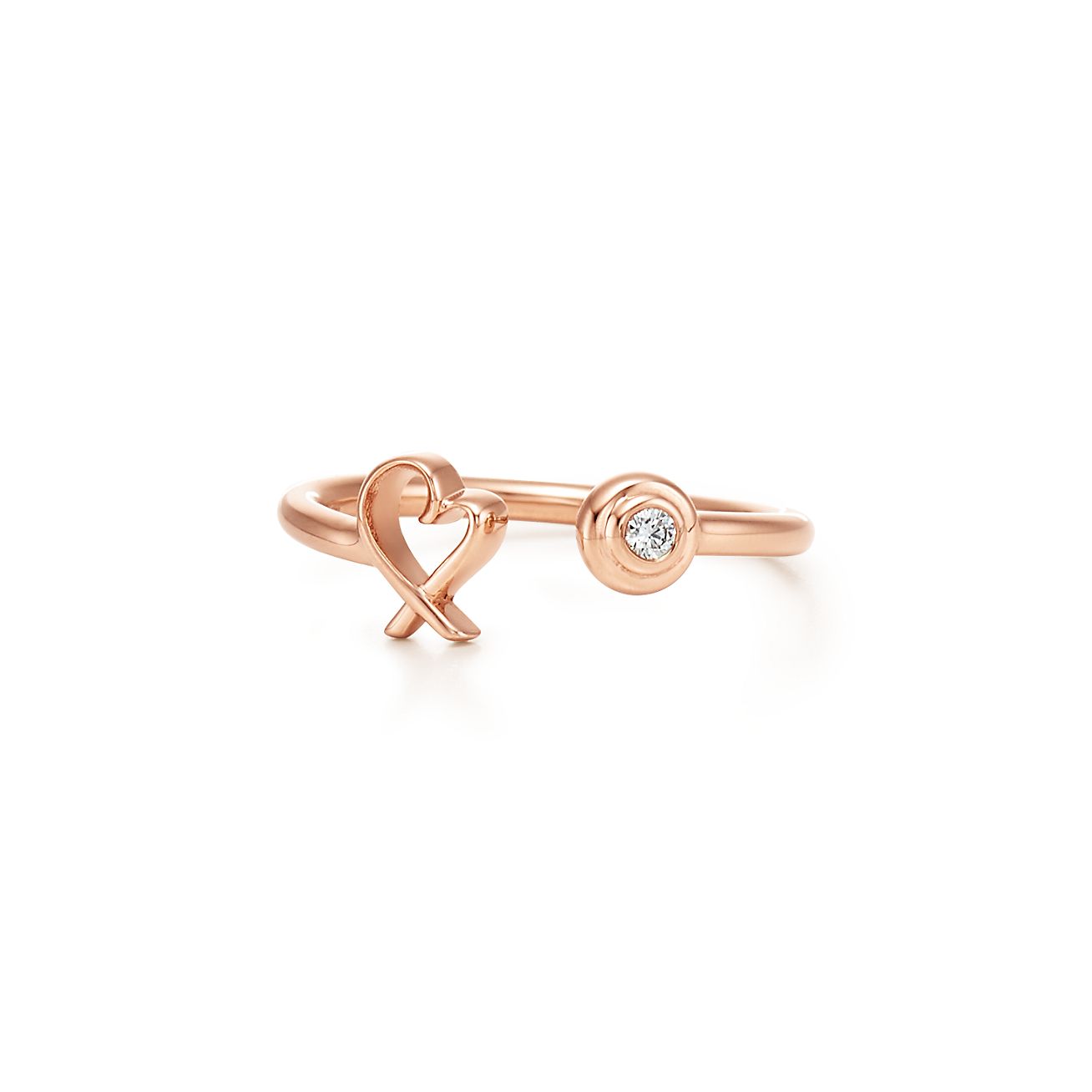 paloma picasso loving heart wire ring