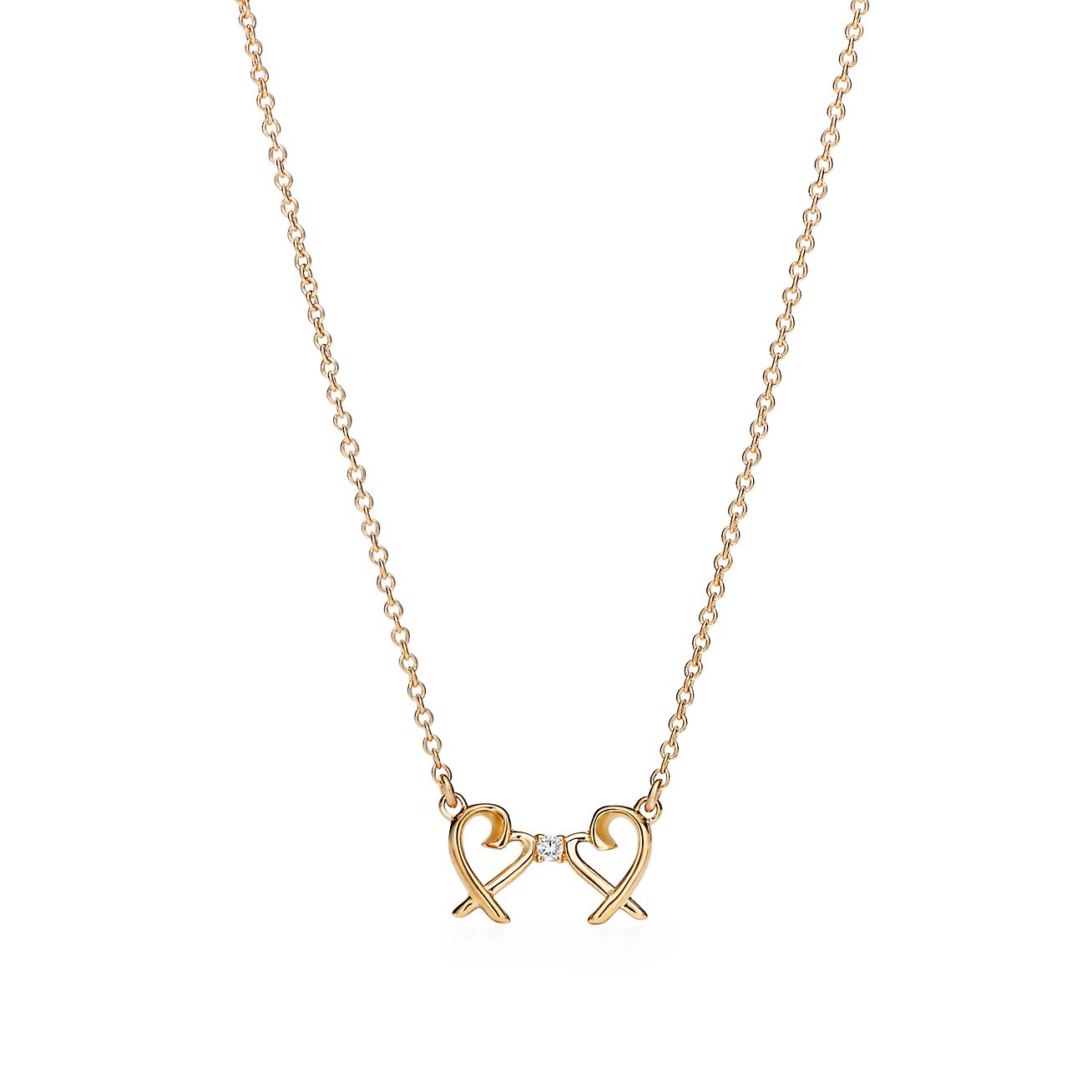 tiffany and co paloma picasso heart necklace