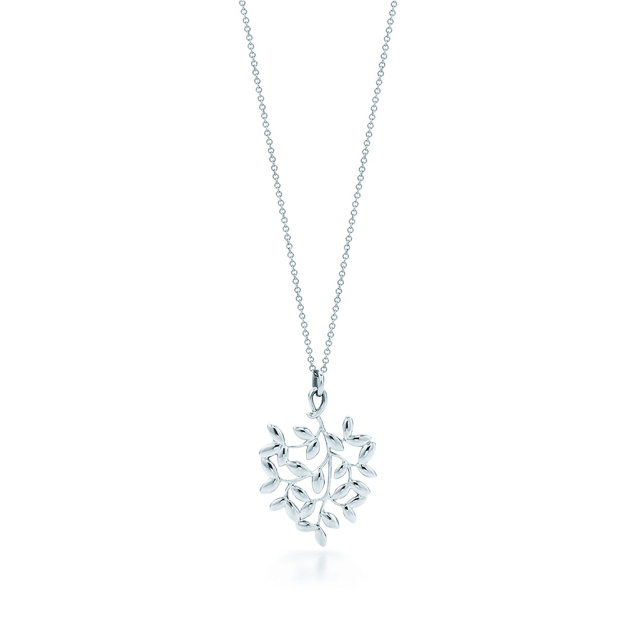 tiffany and co olive leaf necklace