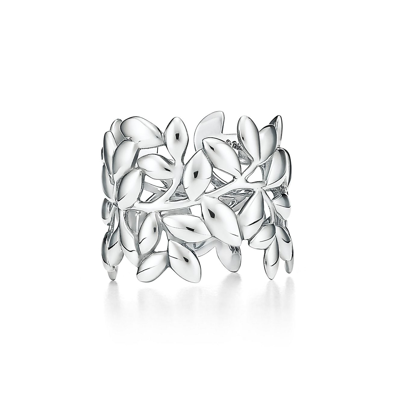 Paloma Picasso® Olive Leaf Band Ring in Silver