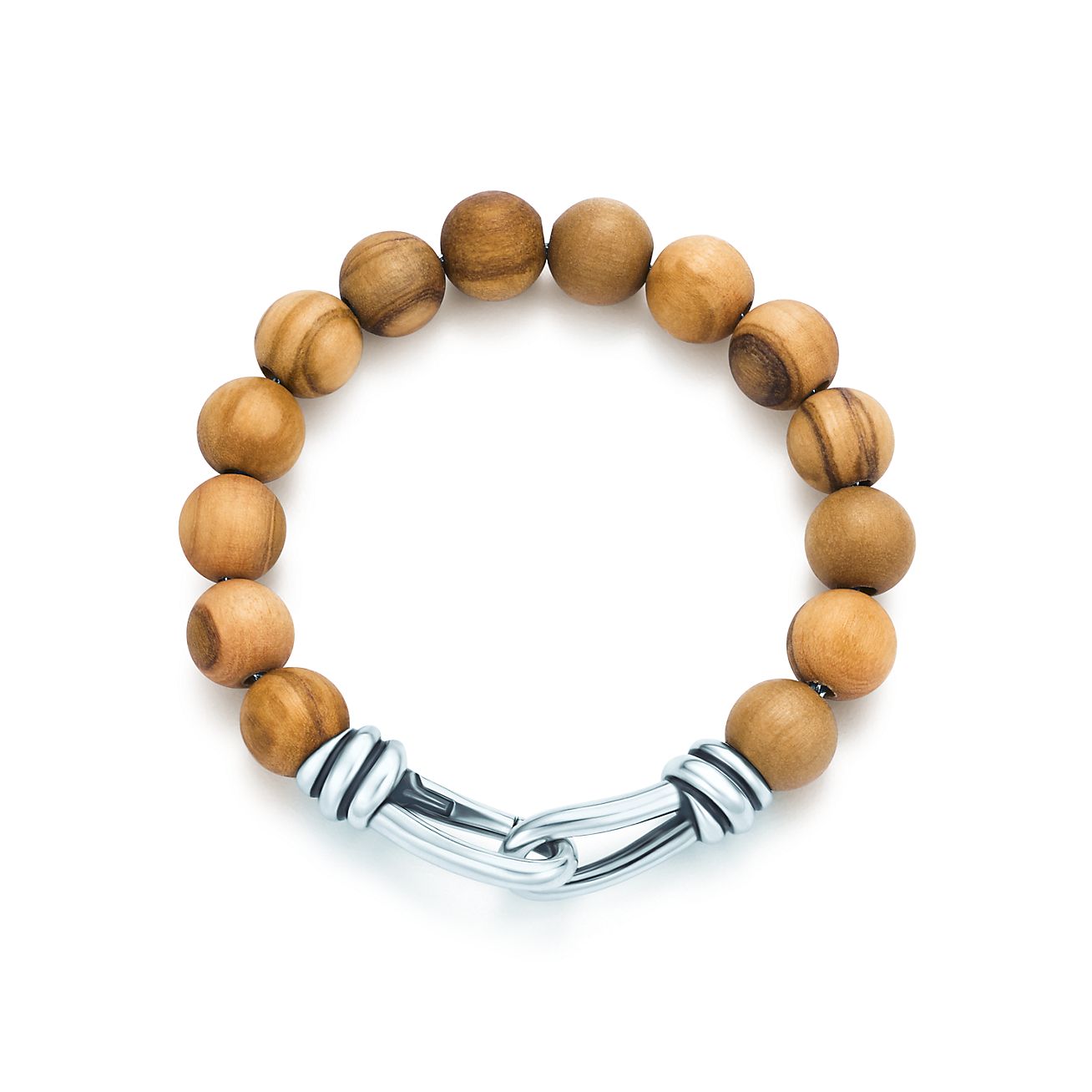Paloma Pico Knot Bead Bracelet Of Wood And Sterling Silver Paloma Pico Knot Bead Bracelet