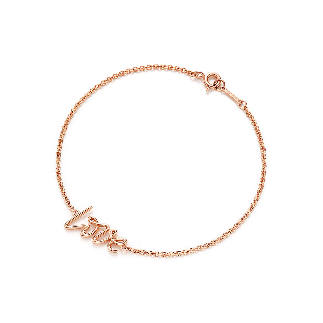 Paloma Picasso® Love bracelet in 18k rose gold, medium. | Tiffany & Co.