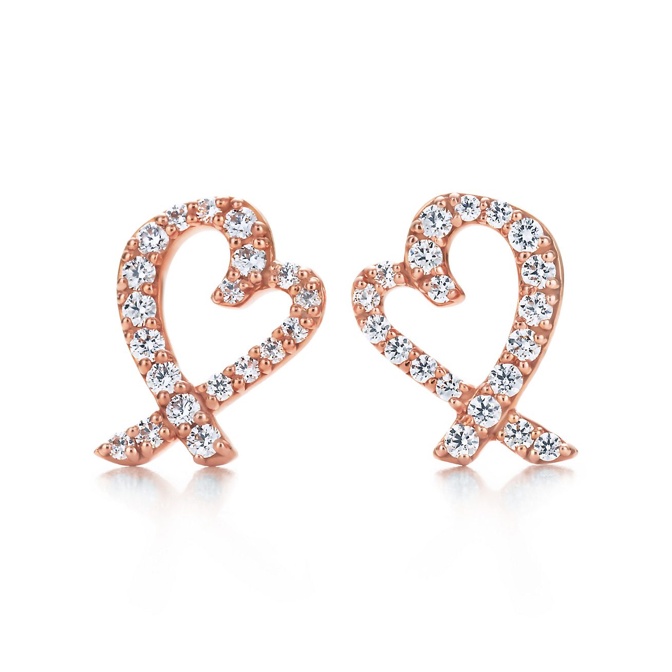 paloma picasso loving heart earrings