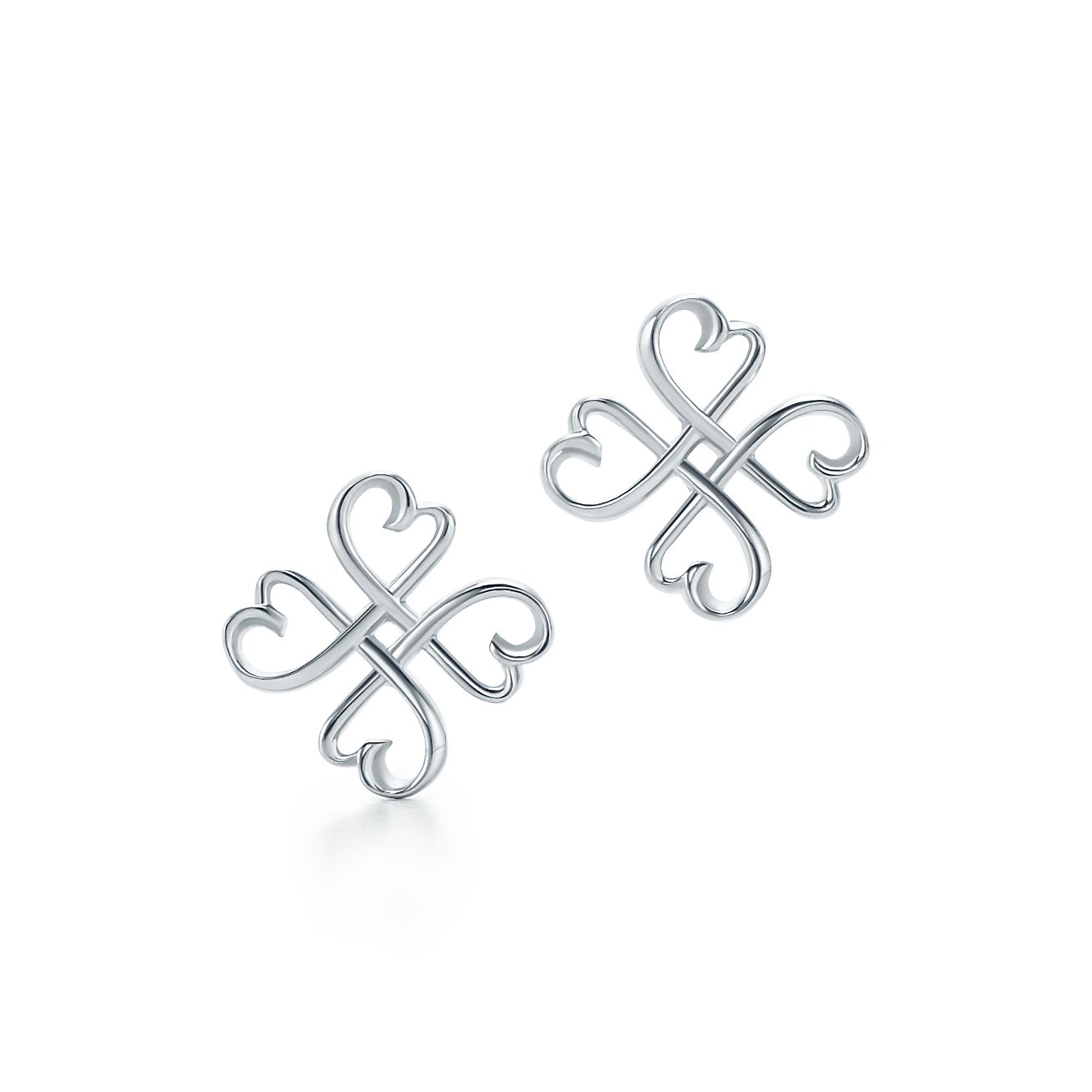 love heart tiffany earrings